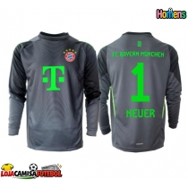 Camisa de Futebol Bayern Munich Manuel Neuer #1 Goleiro Equipamento Secundário 2025-26 Manga Comprida